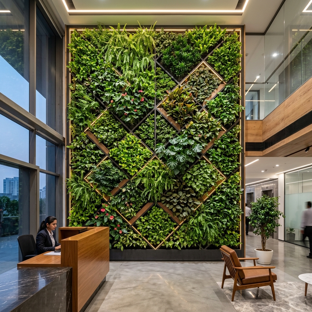 Vertical Gardens in Ahmedabad & Gandhinagar
